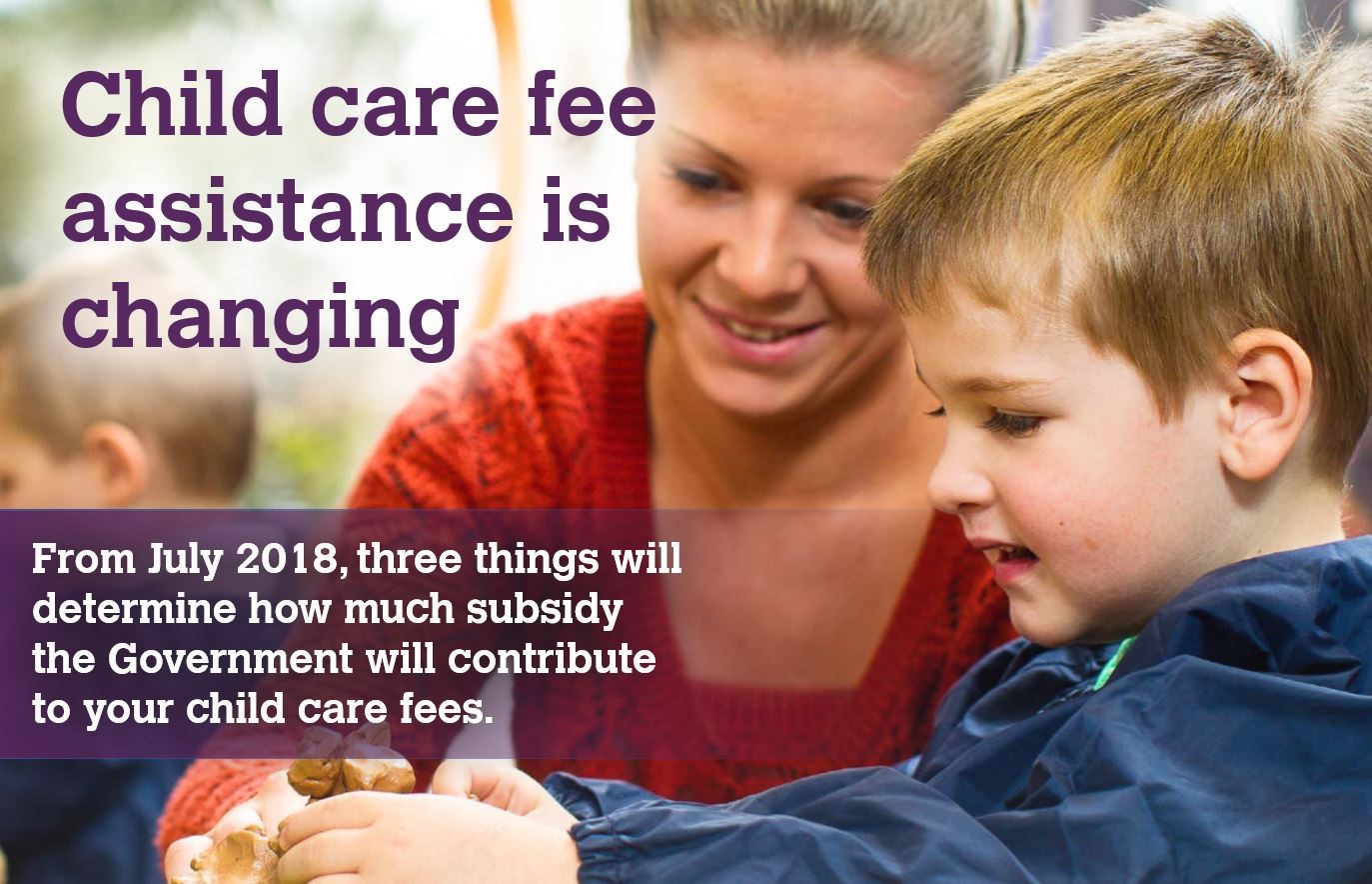 Child Care Fee Assistance is Changing