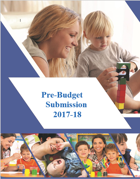 Pre Budget Submission 2017 2018 cover